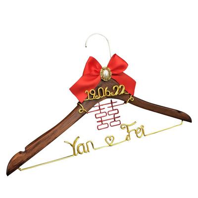 原创纯手工定制礼衣架高端