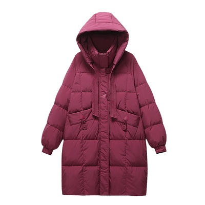 宛宛家连帽绒服百搭时尚