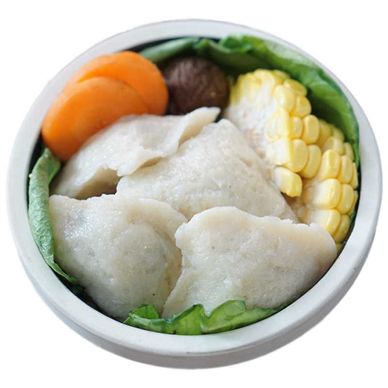 平潭特色小吃鱼饺海鲜丸子