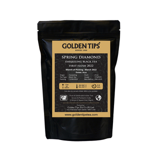 2025年印度原装进口尔利亚大吉岭钻石春摘红茶袋装50g