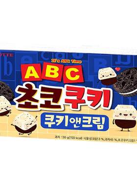 【政府直营店】韩国零食乐天ABC