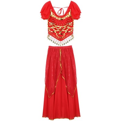 肚皮舞练习套装新款裙印度舞蹈