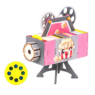 放映机科技小制作小发明儿童手工拼装科学实验模型器材料包作业新