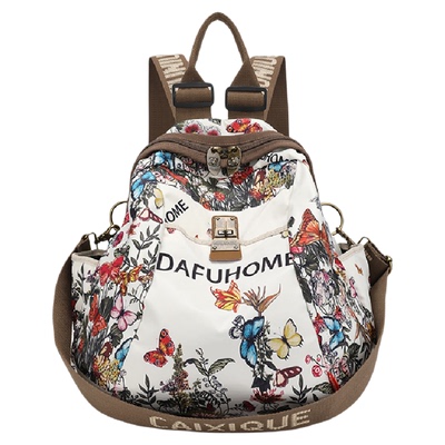 达芙世家旅行双肩包休闲女士背包