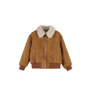 嗒囜【巴恩风|中世纪奇幻冒险】里层绵羊毛加厚儿童冬装夹克外套