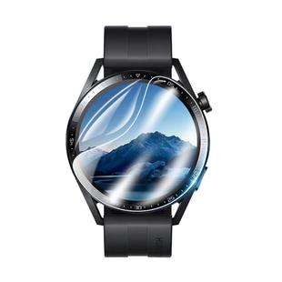 适用华为gt6膜gt5pro保护膜watch3手表水凝膜46mm钢化膜gt4全屏覆盖gt5高清全包gt2e智能运动41防摔gt3软贴膜