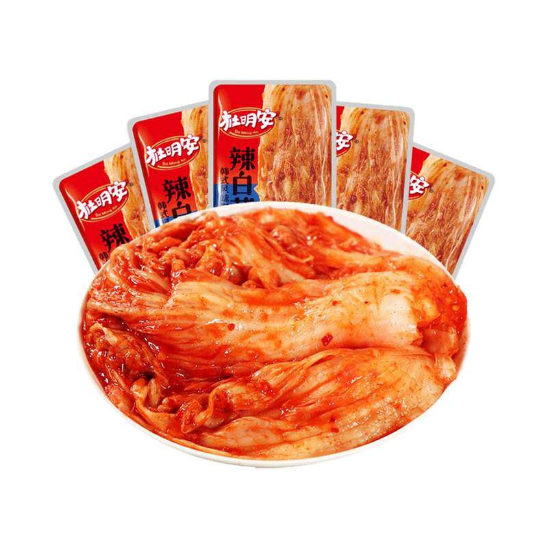 韩式辣白菜即食泡菜小包装下饭菜小咸菜休闲食品零食小吃外卖配菜