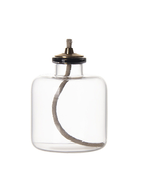 氛围感茶道玻璃户外小油灯100ML
