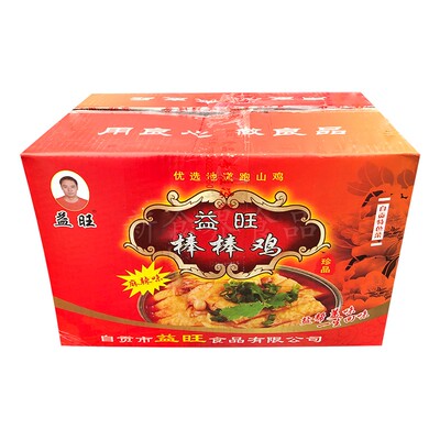 益旺口水鸡开袋即食棒棒鸡麻辣