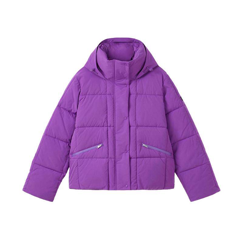 艾高女士棉服外套防泼水保暖棉衣
