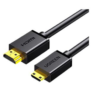 绿联minihdmi转hdmi线迷你小转大高清连接转接头适用佳能单反相机