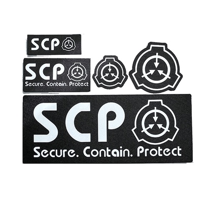 SCP反光魔术贴自粘贴双面可定制