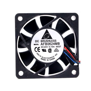 台达 AFB0624MB 6015 6cm 24V 0.10A 3线 安川五系驱动器散热风扇