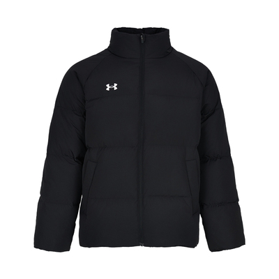 安德玛羽绒服男女2025年冬季新款运动户外加厚保暖白鸭绒立领外套