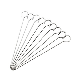 不锈钢鸭尾针烤鸭针鹅尾针麻椒鸡封口针烧鸭签钎子烤鸭签子烧烤签