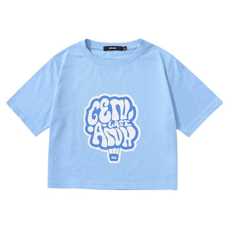 GENANX闪电潮牌女装短款