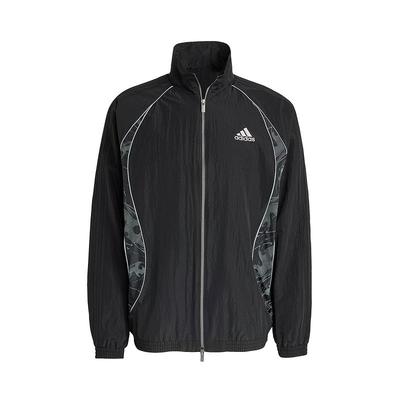 Adidas阿迪达斯男装2025秋季新款ADILENIUM休闲立领外套KF8519