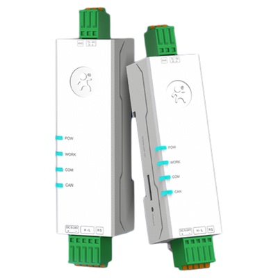 有人CAN转485/232模块协议转换器