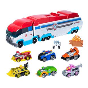 汪汪队立大功的玩具变形巴士套装巡逻车汪汪队的玩具旺旺儿童礼物