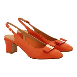 【6期免息】FERRAGAMO菲拉格慕女士Vara蝴蝶结露跟高跟鞋