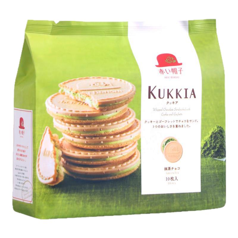 Kukkia阡朋抹茶夹心饼干