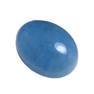 棉裂体天然海蓝宝戒面小颗粒蛋面裸石天空蓝水晶可镶嵌戒指吊坠