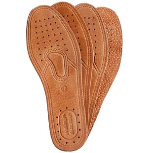 真皮除臭鞋垫男女吸汗透气减震加厚防臭猪皮运动牛皮皮鞋垫春夏季