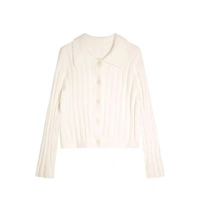 银色山坡【甜塔少女】连帽毛衣女秋针织卫衣韩系内搭通勤安可拉红