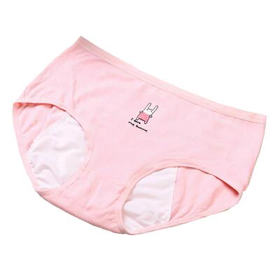 生理女纯棉透气抗菌防漏月经期