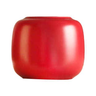 问心堂彩色陶瓷小水盂添水笔洗初学者书法小水缸毛笔笔搁文房四宝红色水盂墨汁墨海创作墨锭练字多功能小水丞