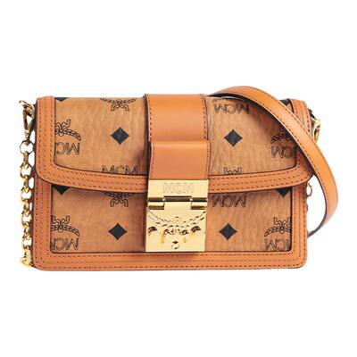 MCM单肩包简约时尚经典小方包