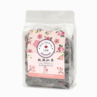 玫瑰红茶三角茶包袋泡茶玫瑰花茶组合锡兰红茶叶奶茶店专用冷泡茶