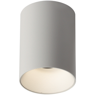 小山丘明装射灯 家用免开孔led天花客厅防眩吸顶无副光斑圆形筒灯