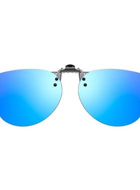 近视眼镜墨镜夹片儿童防晒太阳镜