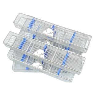 不锈钢高温高压内窥镜腹腔镜宫腔镜鼻内镜电切镜关节镜器械消毒盒