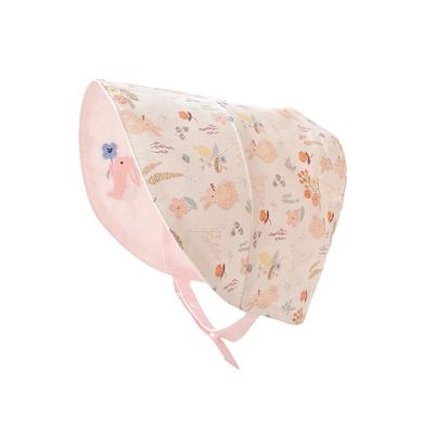 大帽檐女宝宝双面戴遮阳防晒帽子