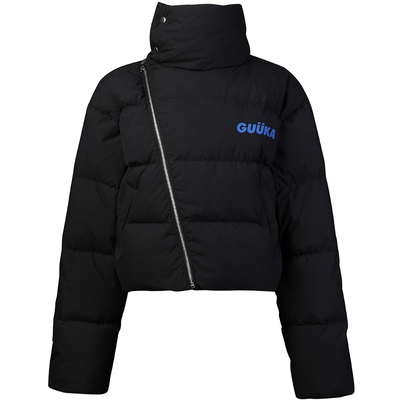 GUUKAHERO黑色短款户外羽绒服
