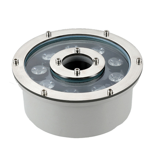 喷泉灯涌泉灯广场中孔水池景观射灯嵌入七彩水下灯led防水水底灯