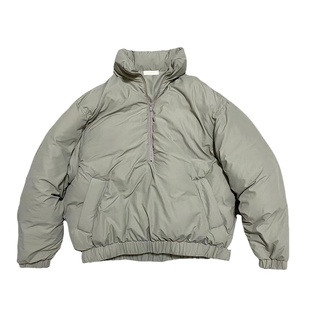 清仓 FEAR OF GOD FOG复线重磅套头半拉链宽松街头高街丝棉服外套