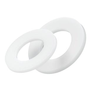 加大尼龙平垫圈塑料垫圈绝缘塑胶圆形加厚垫片橡胶M4M5M6M8M10M12