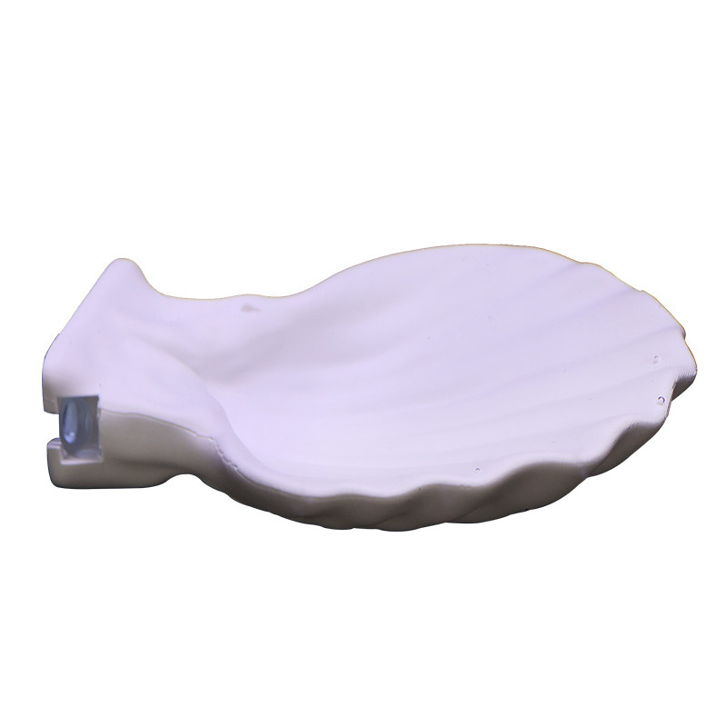 鱼缸造景3D打印扇贝睡觉休息叶贝壳斗鱼躲避产卵摆件躲藏扇贝装饰