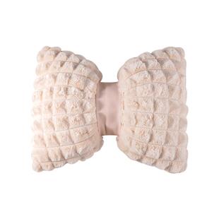 汽车头枕护颈枕冬季毛绒腰靠枕可爱车载车用座椅腰靠背垫枕头女生