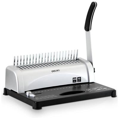 得力3870梳式装订机纸财务凭证