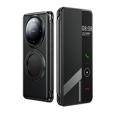 适用华为mate60pro金属翻盖壳