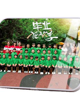 幼儿园毕业照相框集体照大合影纪念画框摆件照片裱框摆台定做制