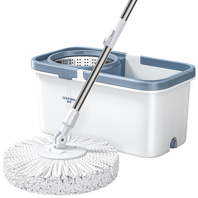 【加厚耐用】旋转拖把省力免手洗