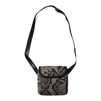 wackomaria 蛇纹豹纹防水面料挎包