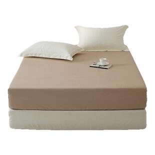 HJ轻奢高级感全棉纯棉长绒棉磨毛床笠纯色简约四季通用202新款