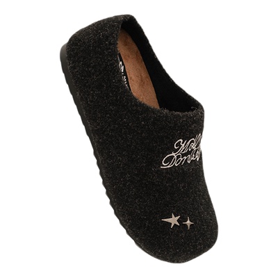 多嘴驴Donkey厚底毛毛勃肯鞋