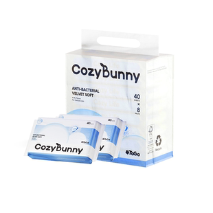 【天猫U先试用】CozyBunny安适兔99.9%抗菌保湿乳霜纸云柔巾敏感